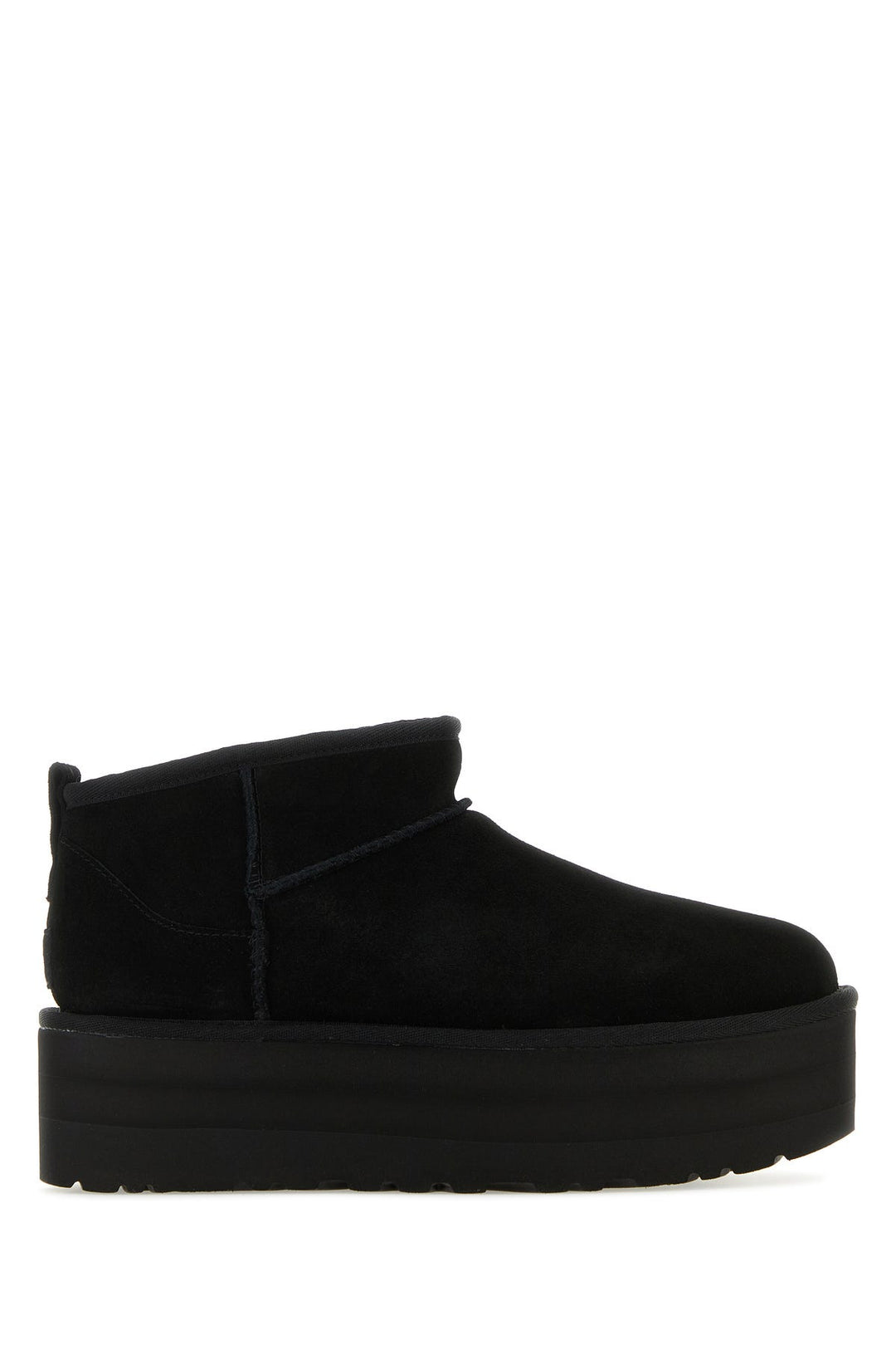 Black suede Classic Ultra Mini Platform ankle boots