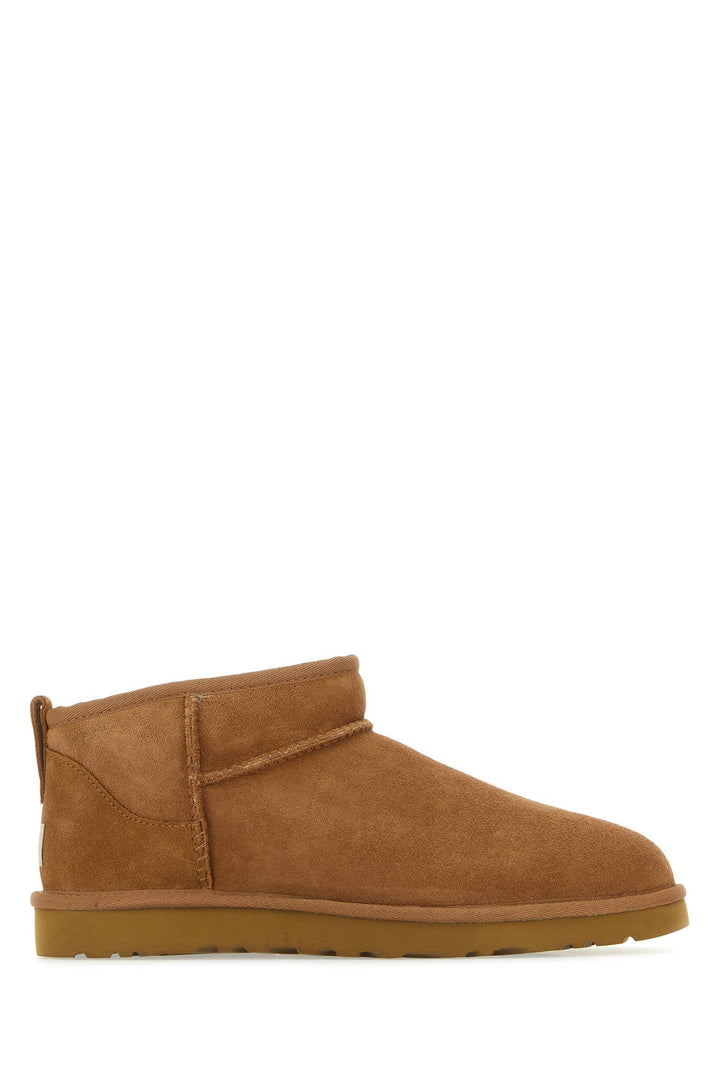 Biscuit suede Classic Ultra Mini ankle boots