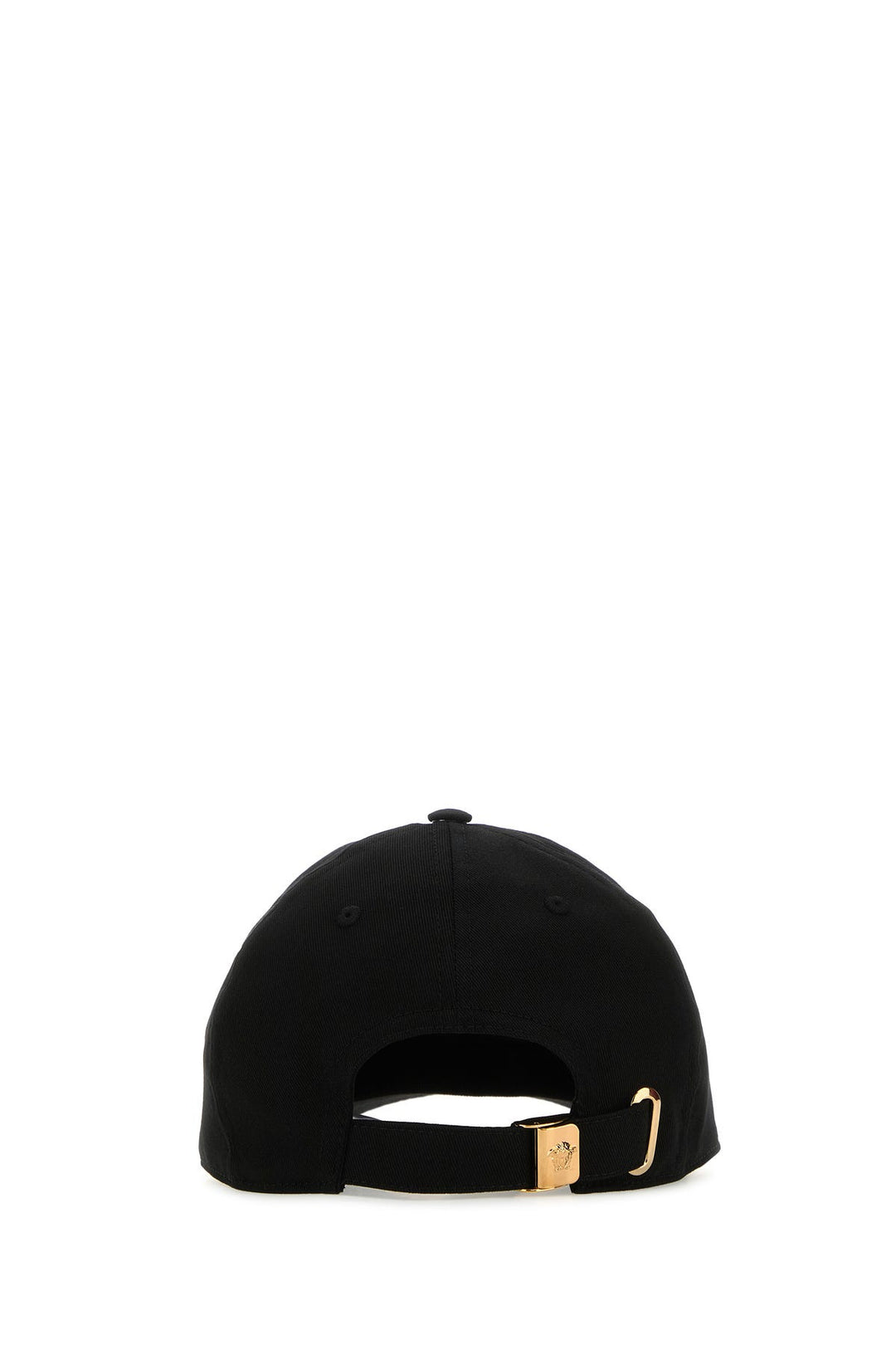 Black cotton baseball cap