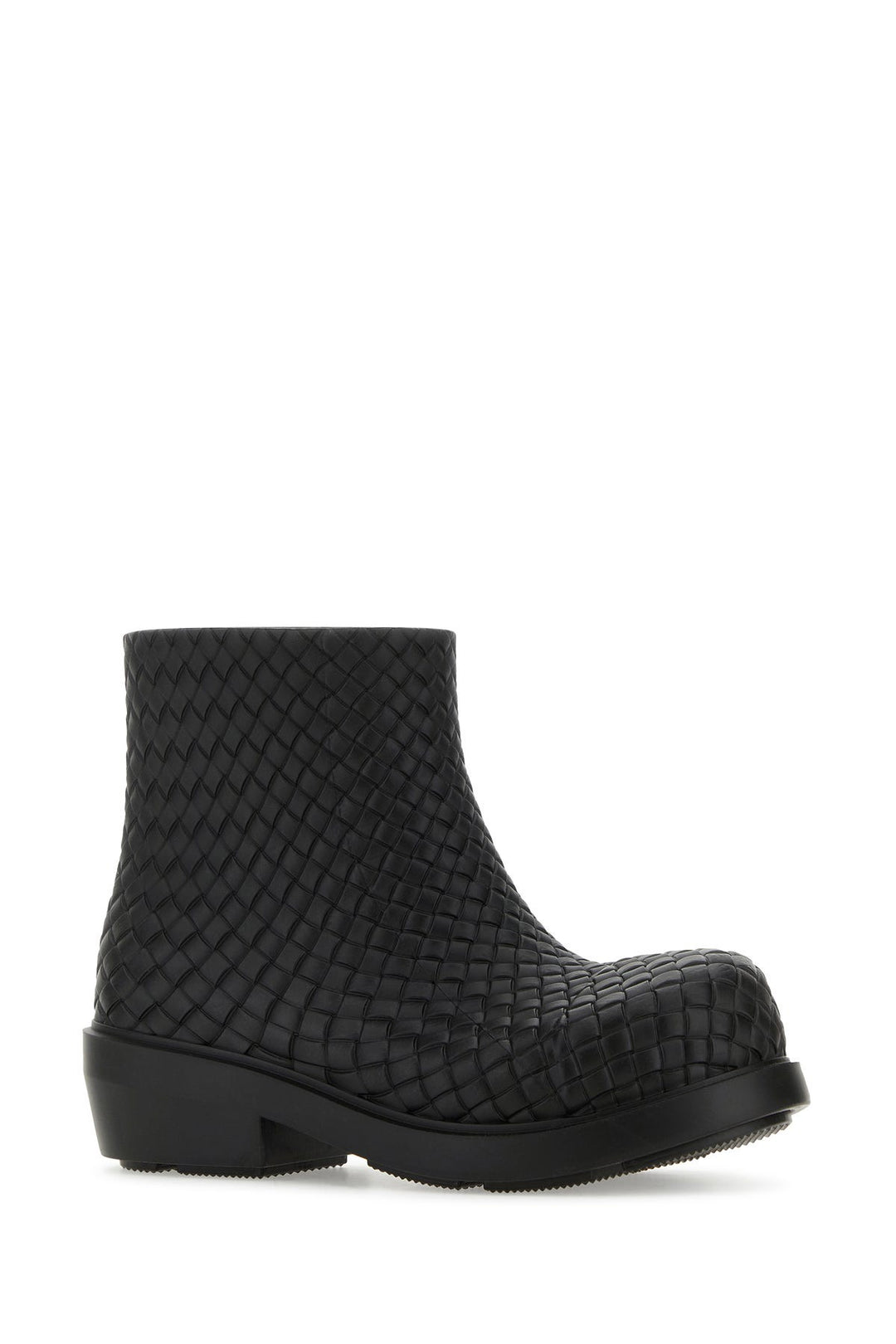 Black rubber Fireman ankle boots