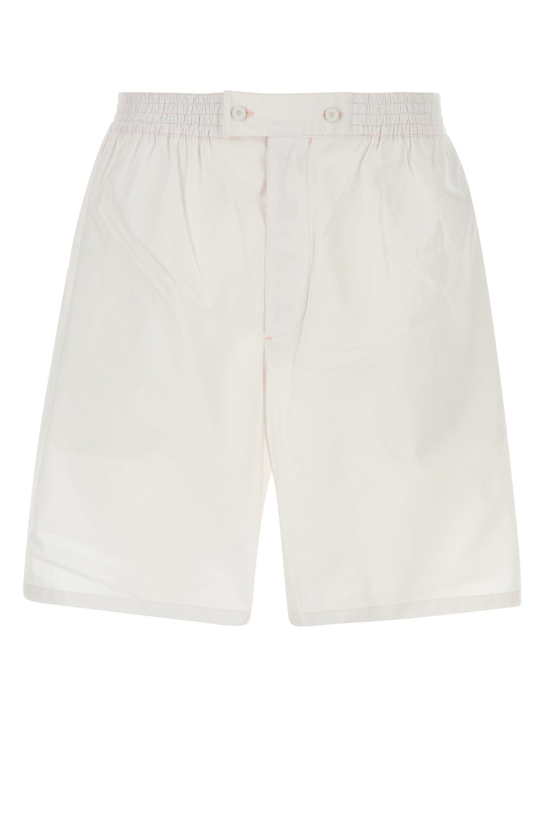 Light pink cotton bermuda shorts