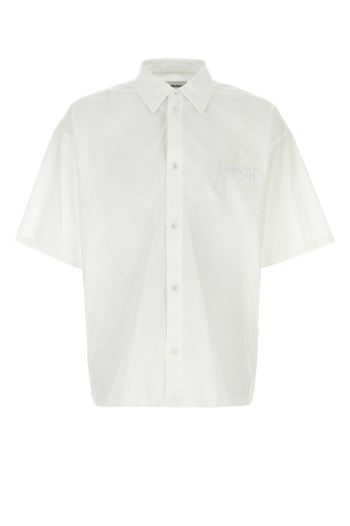 White poplin shirt