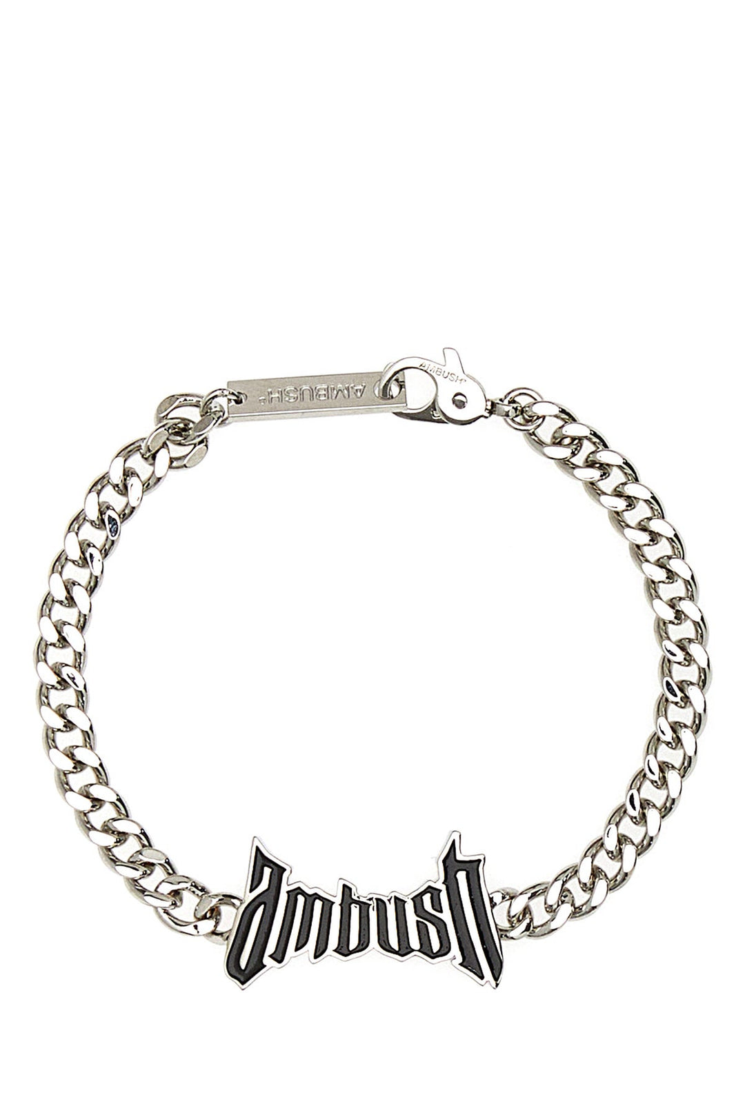 Silver metal bracelet