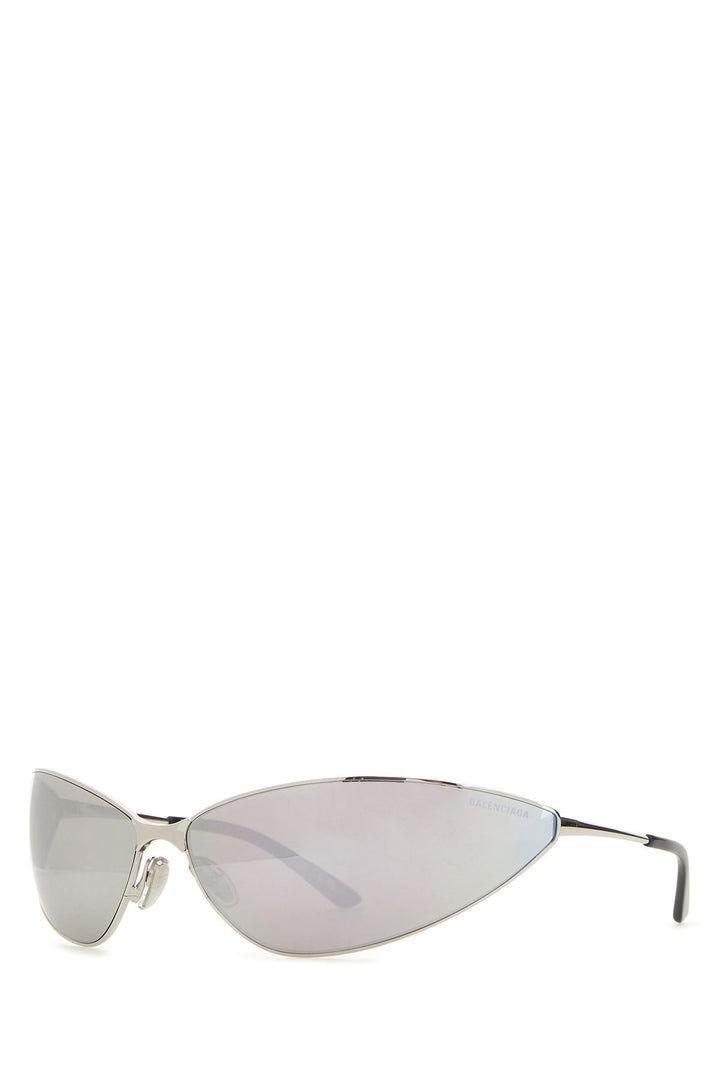 Silver metal Razor sunglasses