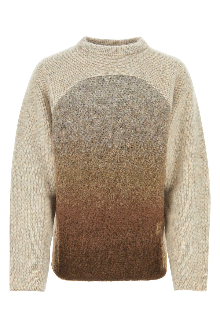 Multicolor mohair blend sweater