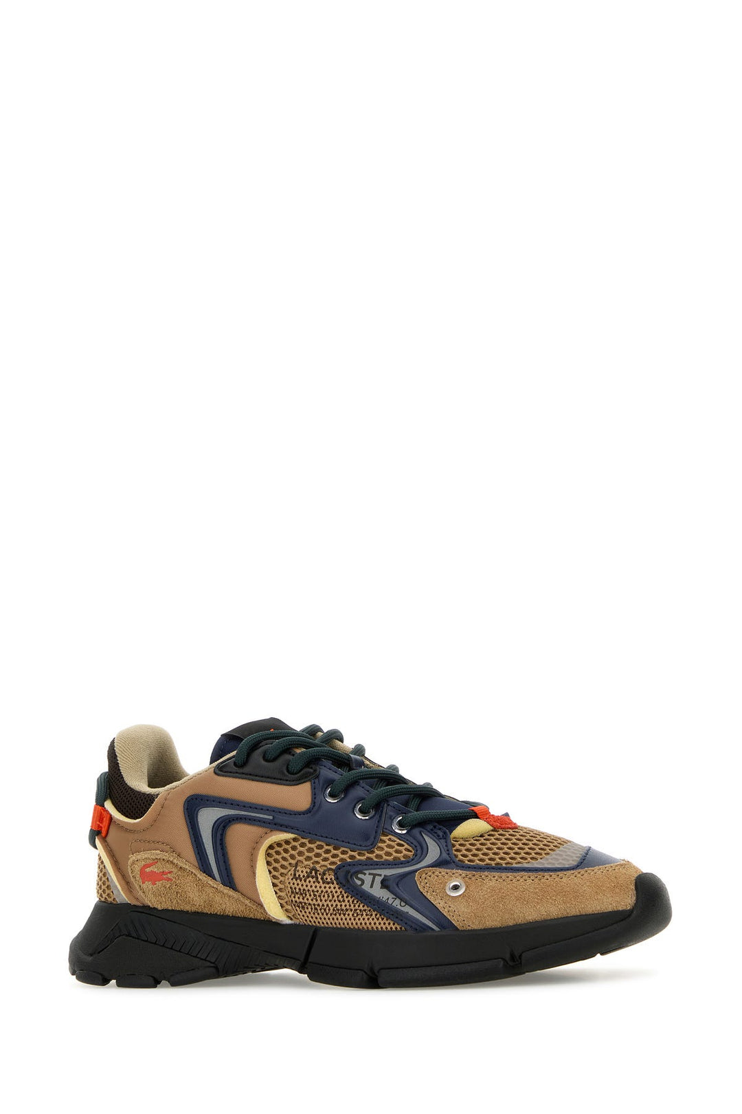 Multicolor leather and mesh L003 Neo sneakers