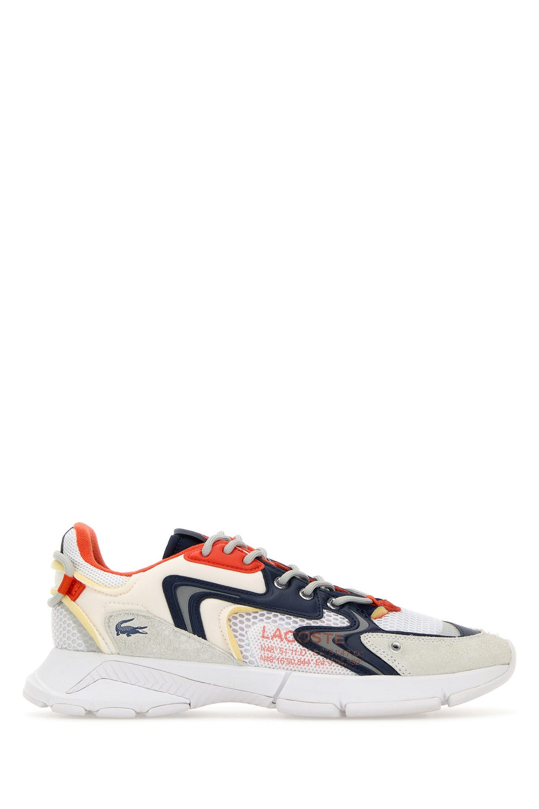 Multicolor leather and mesh L003 Neo sneakers