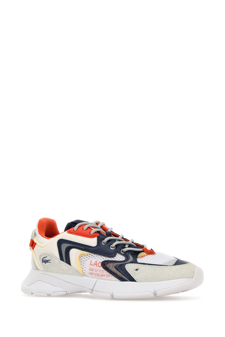 Multicolor leather and mesh L003 Neo sneakers