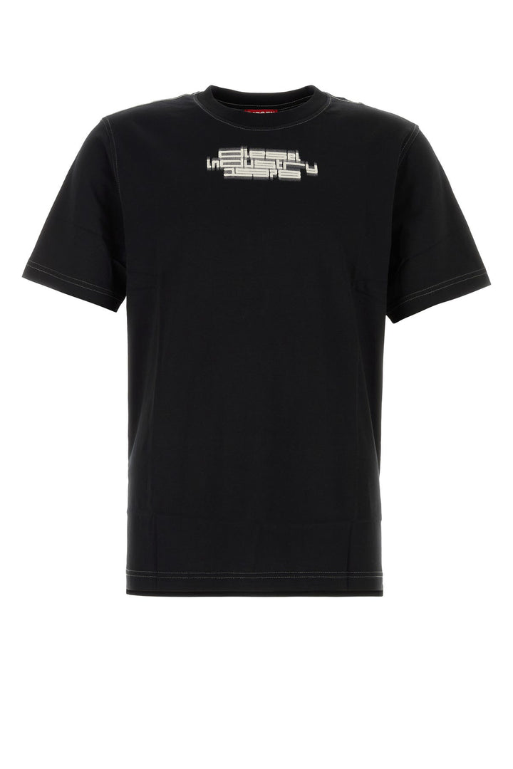 Black cotton T-Just t-shirt