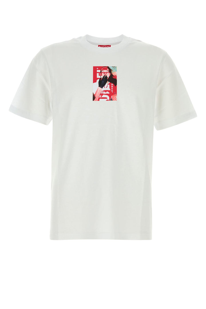 White cotton T-Just t-shirt