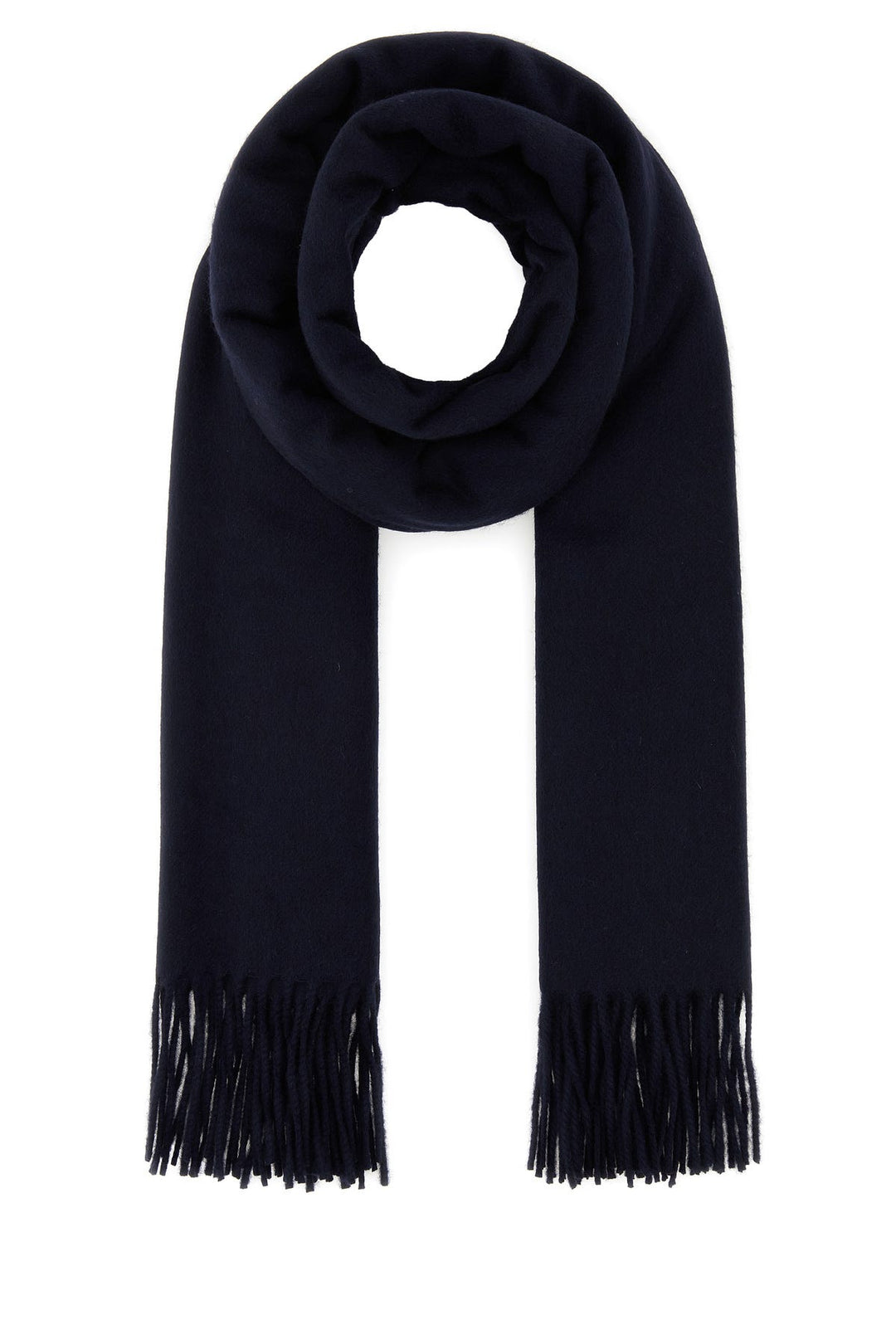 Midnight blue cashmere scarf