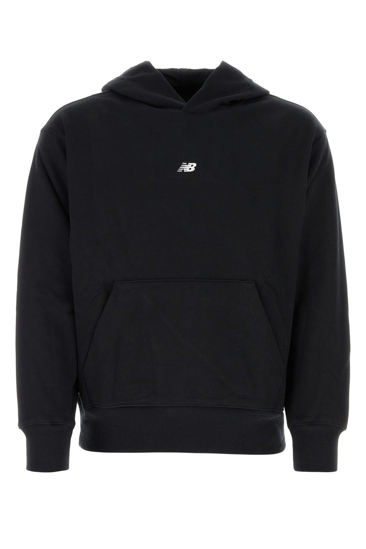 Black cotton sweatshirt