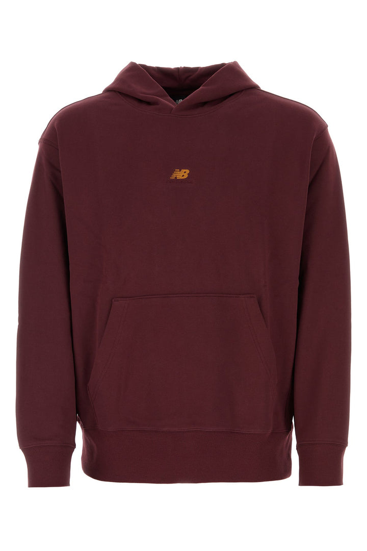 Bordeaux cotton sweatshirt