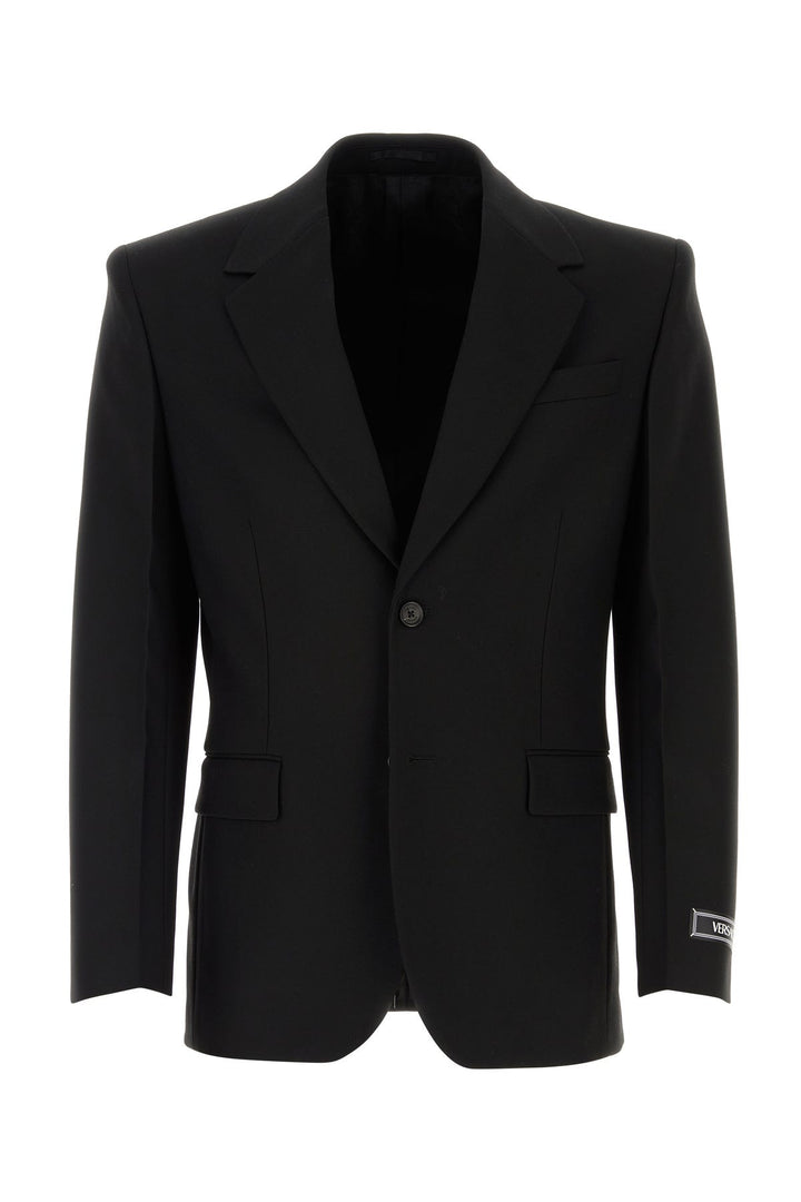 Black wool blazer