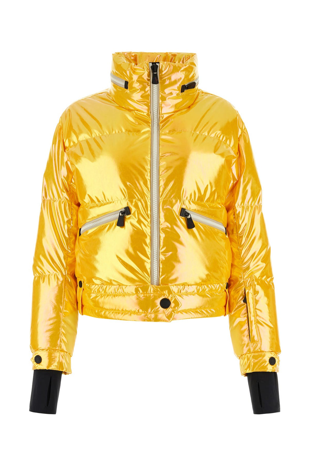 Yellow polyester Biche down jacket