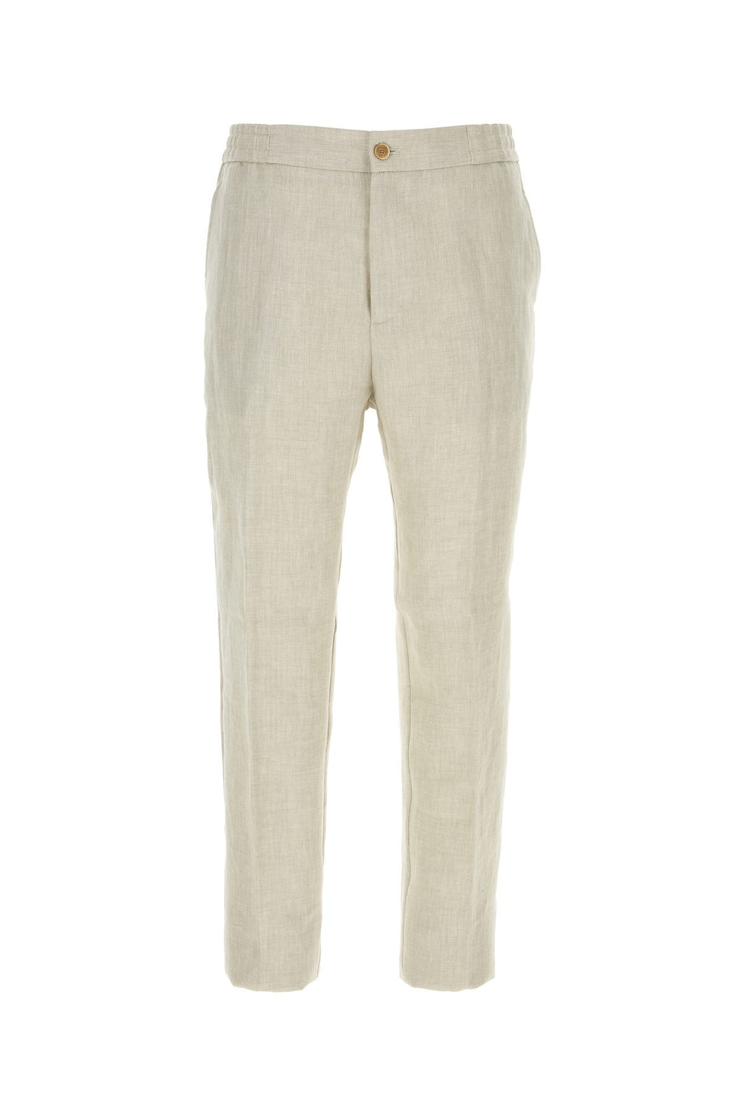 Light grey linen pant