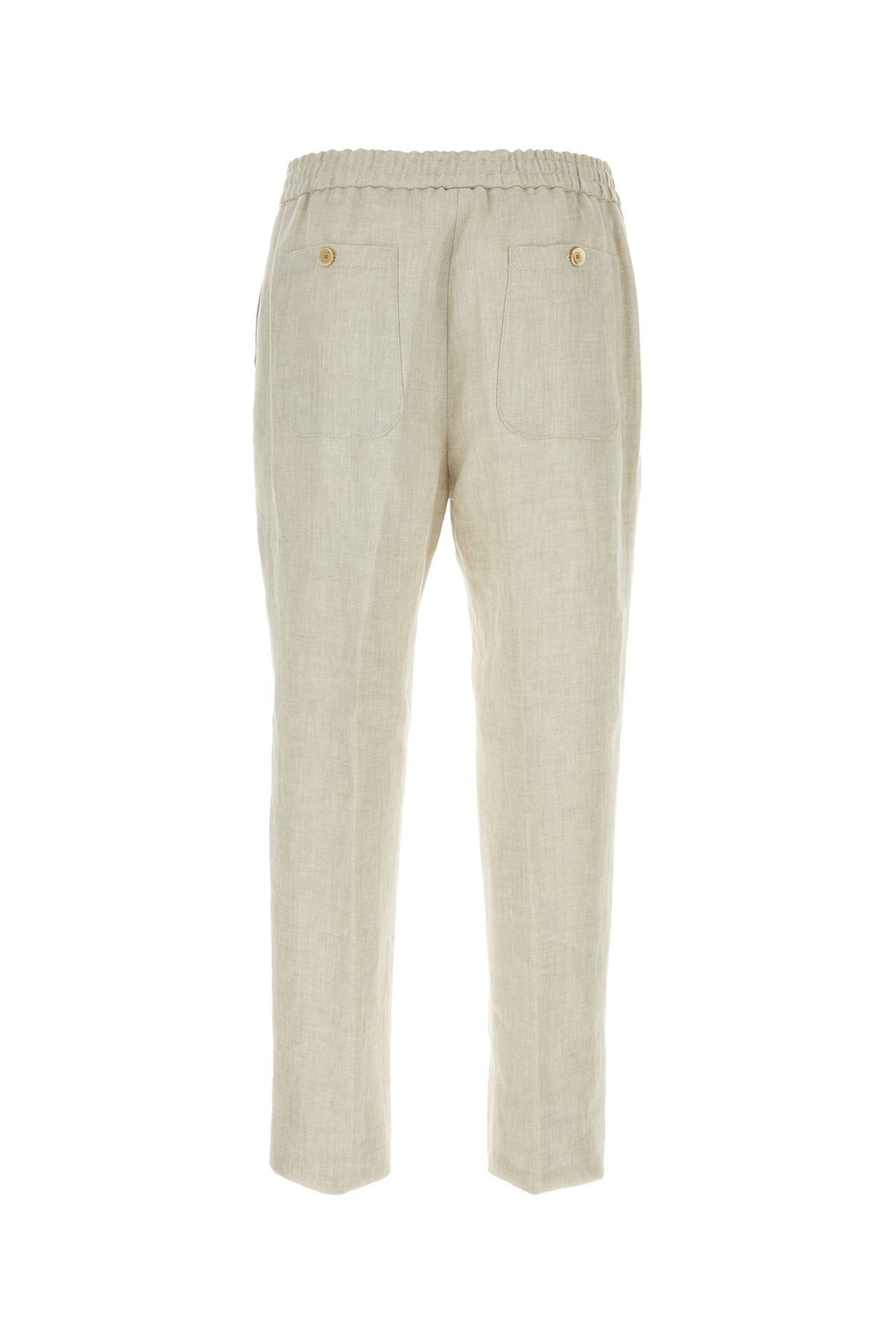 Light grey linen pant