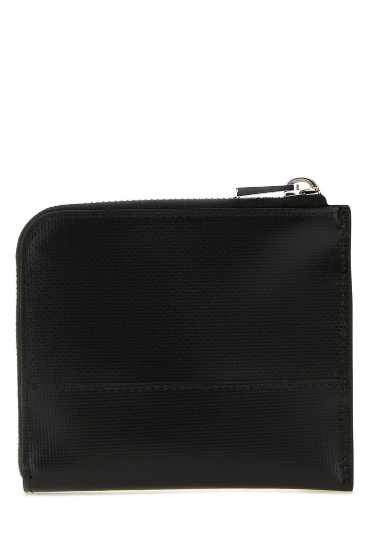 Black polyester wallet