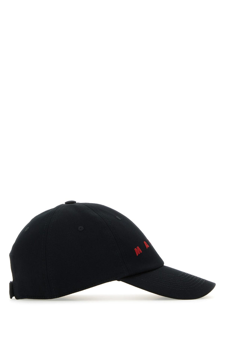 Black cotton baseball hat