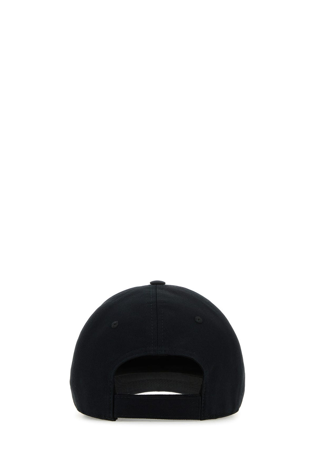 Black cotton baseball hat