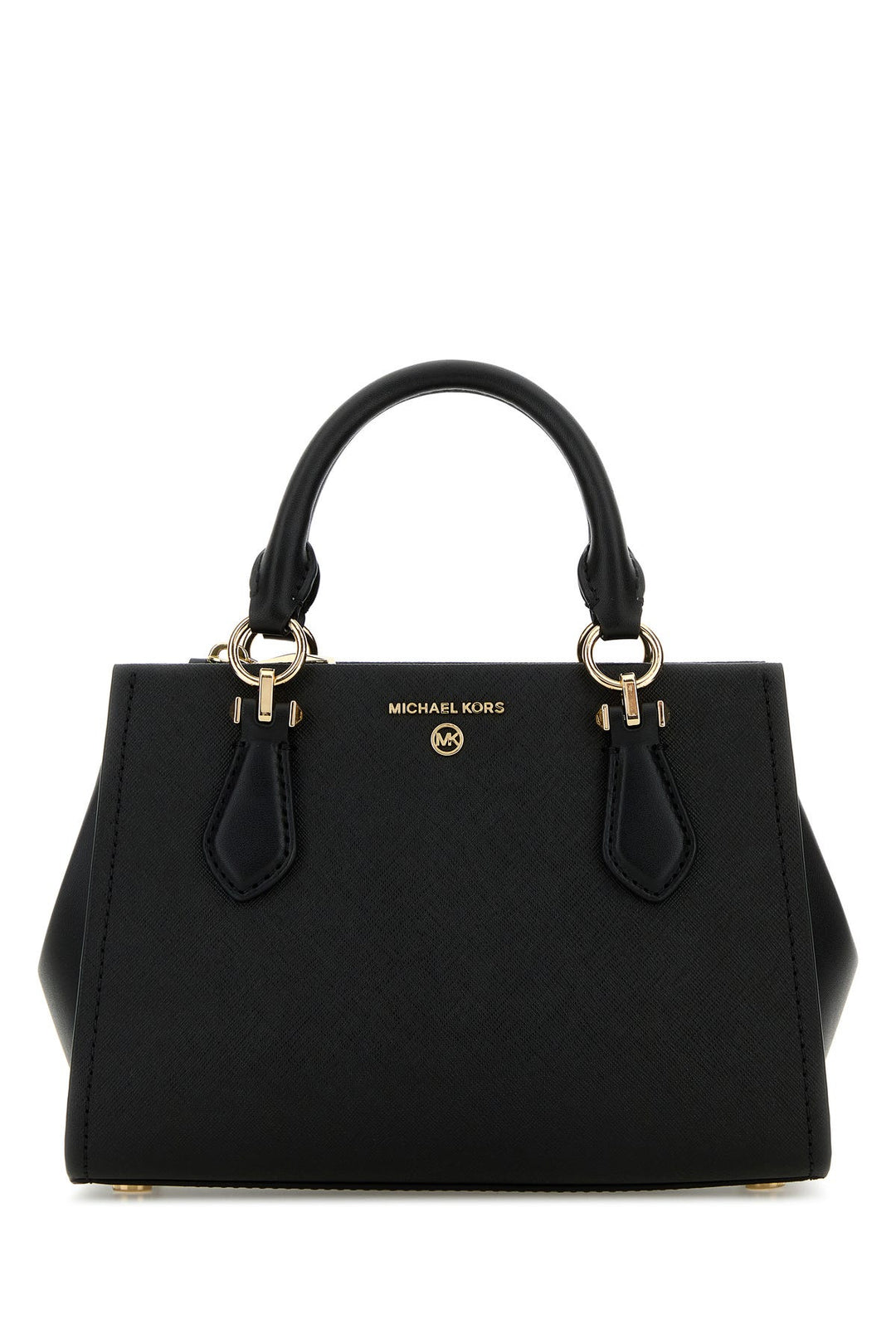 Black leather Marilyn handbag