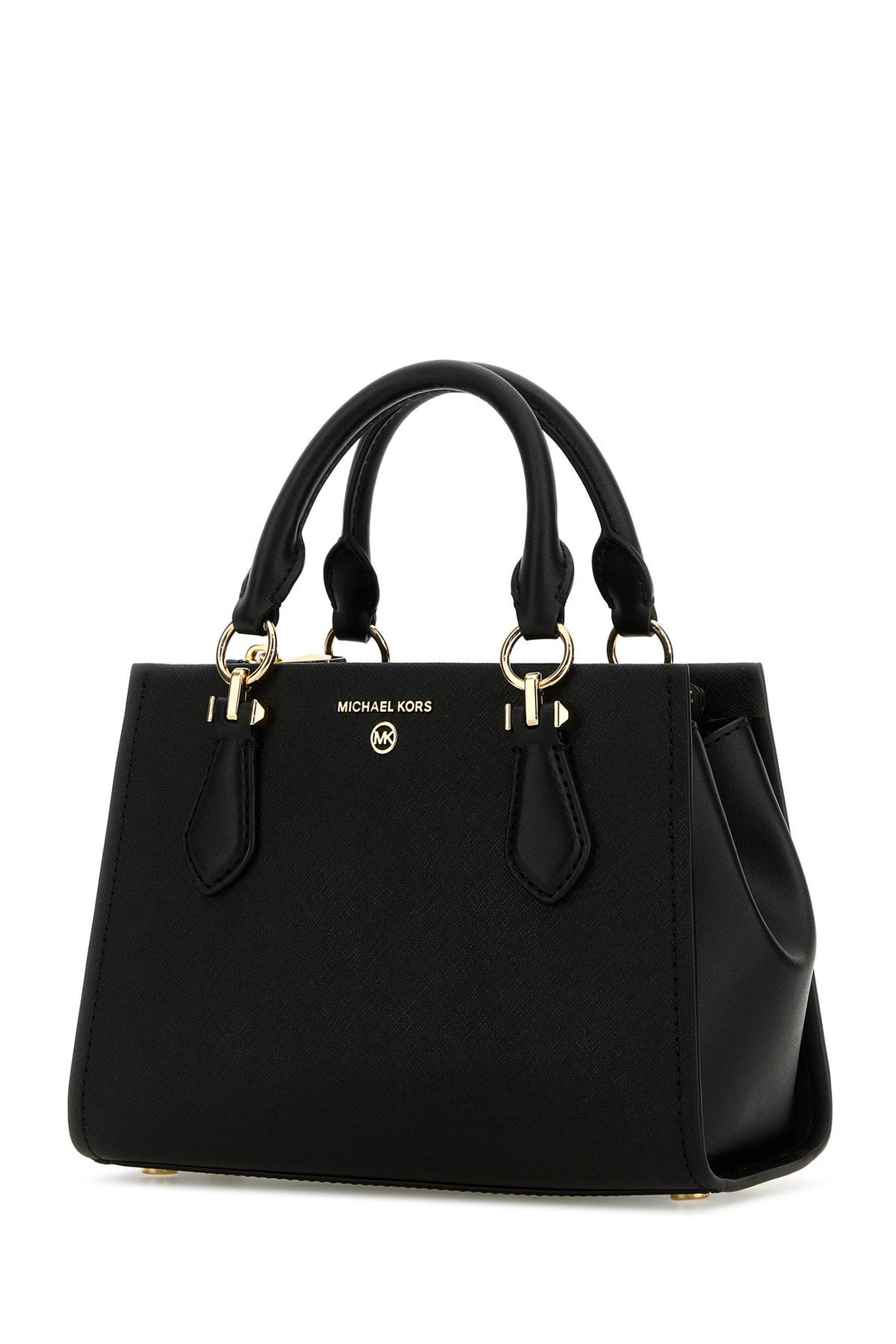 Black leather Marilyn handbag