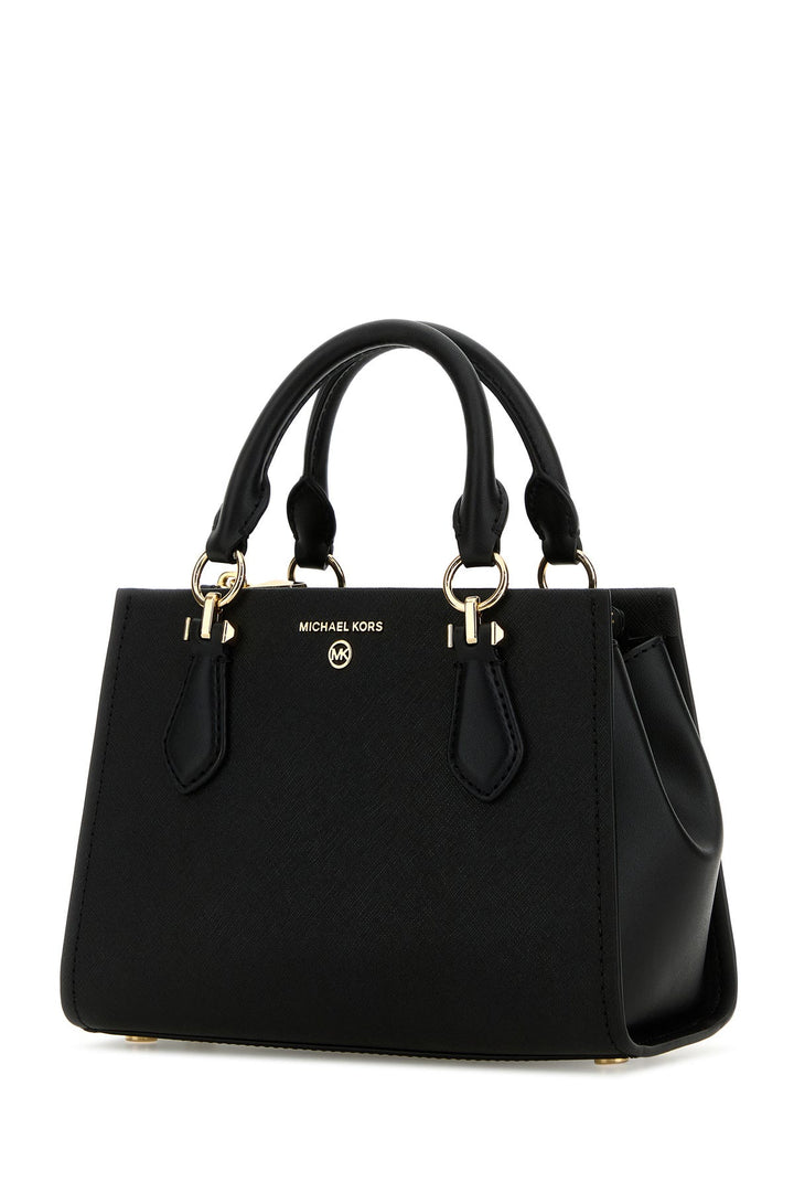 Black leather Marilyn handbag