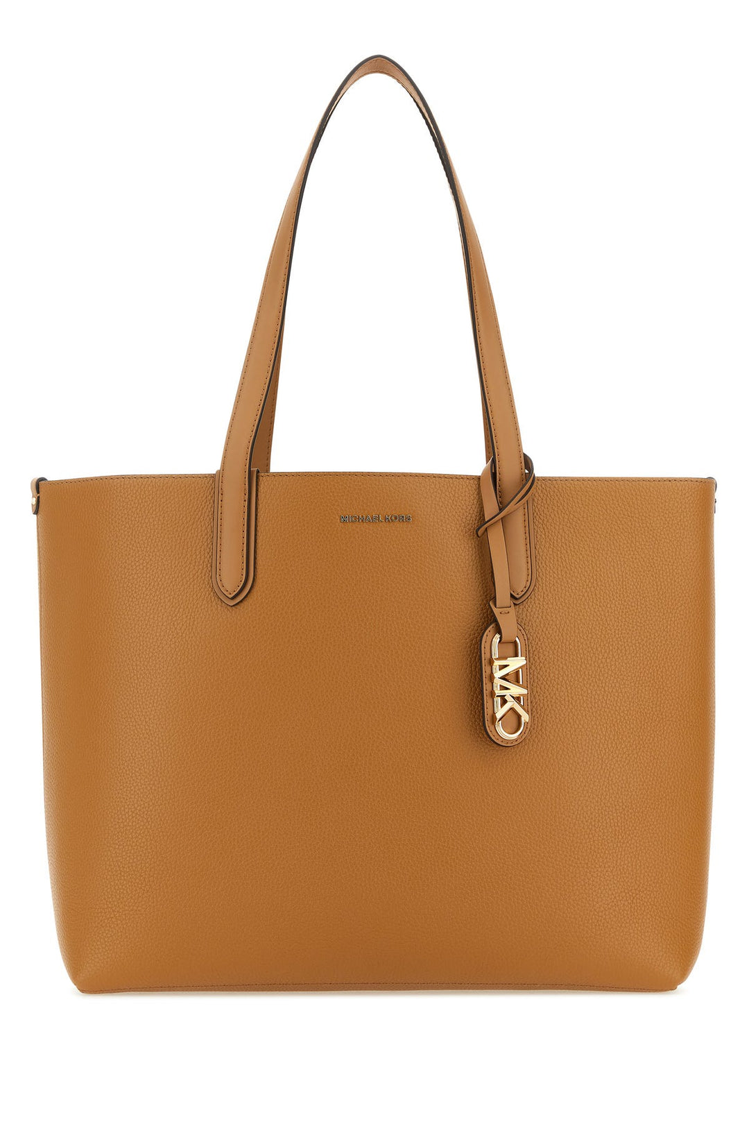 Camel leather extra-large Eliza shopping bag