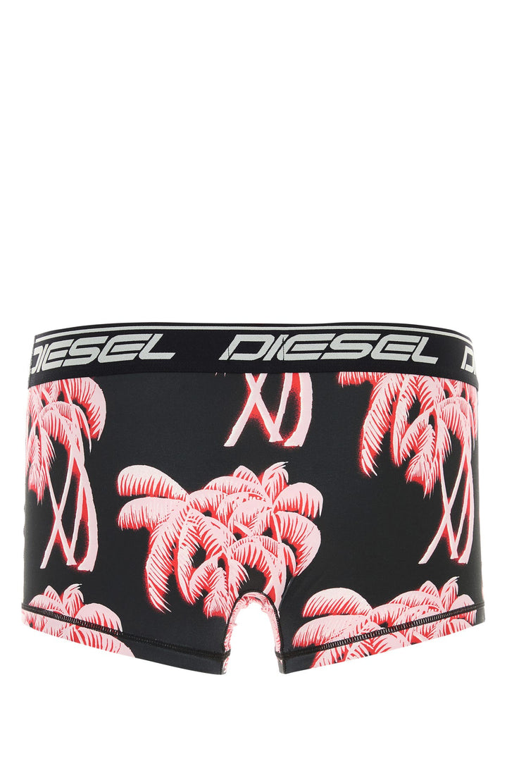 Printed stretch polyester boxer