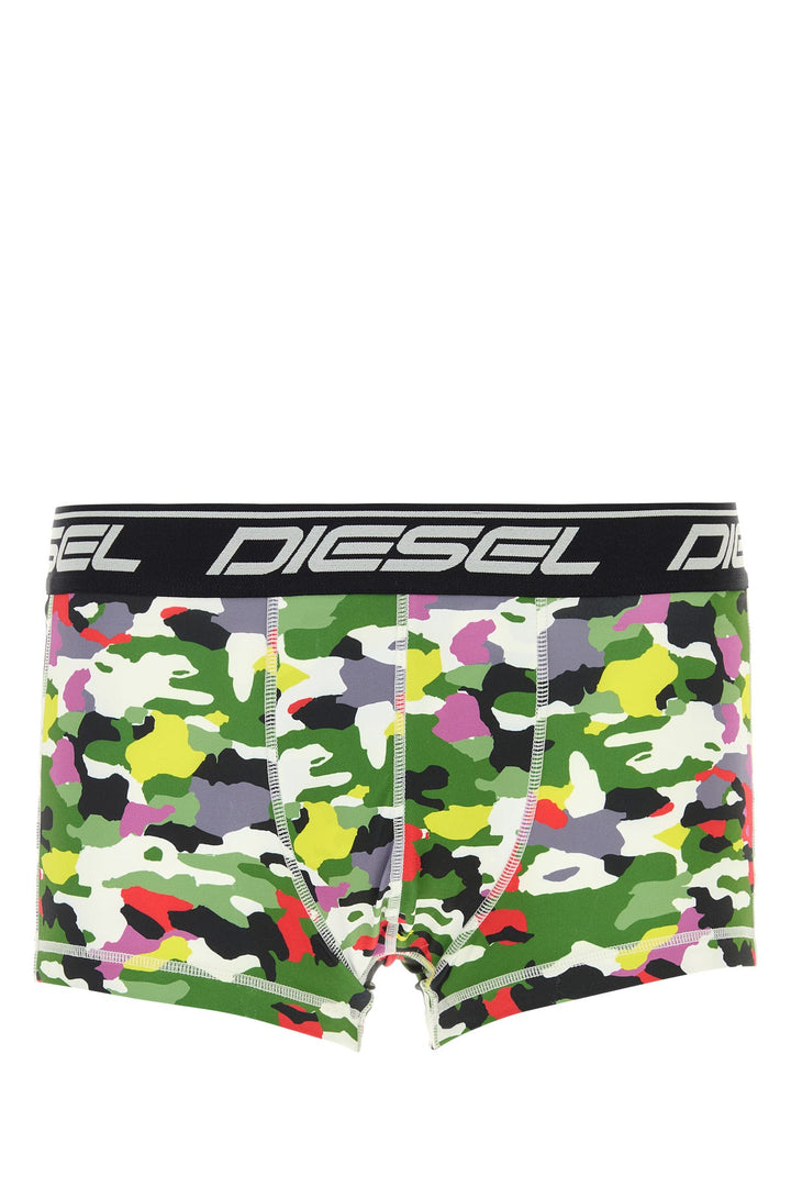 Printed stretch polyester boxer