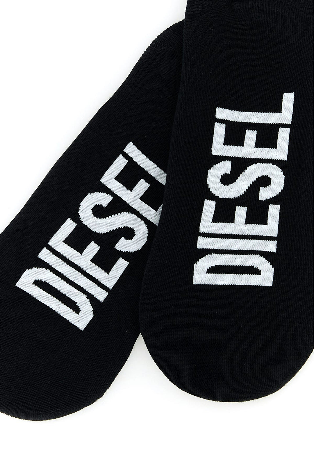 Black stretch cotton blend socks set