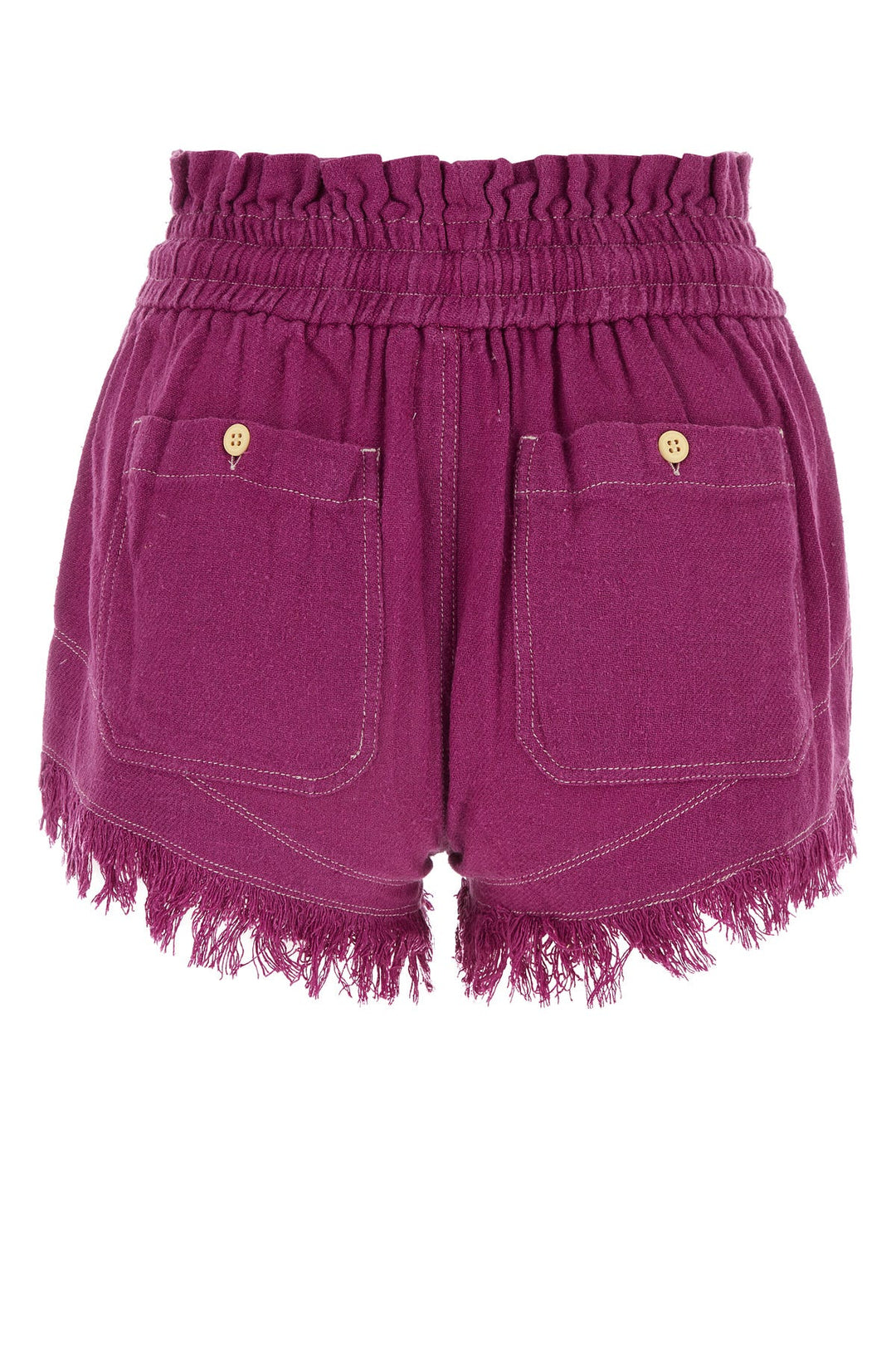 Tyrian purple silk Talapiz shorts