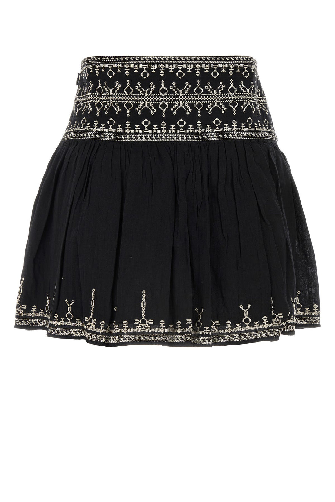 Black cotton Picadilia mini skirt