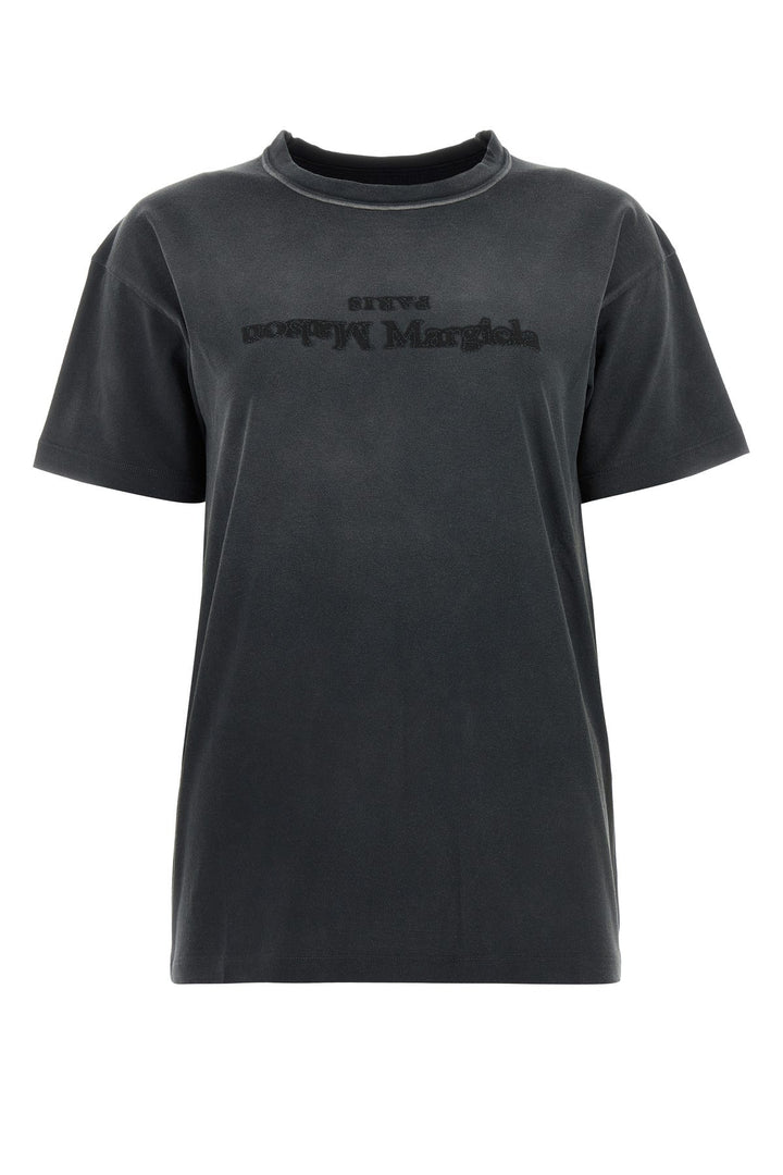 Charcoal cotton t-shirt