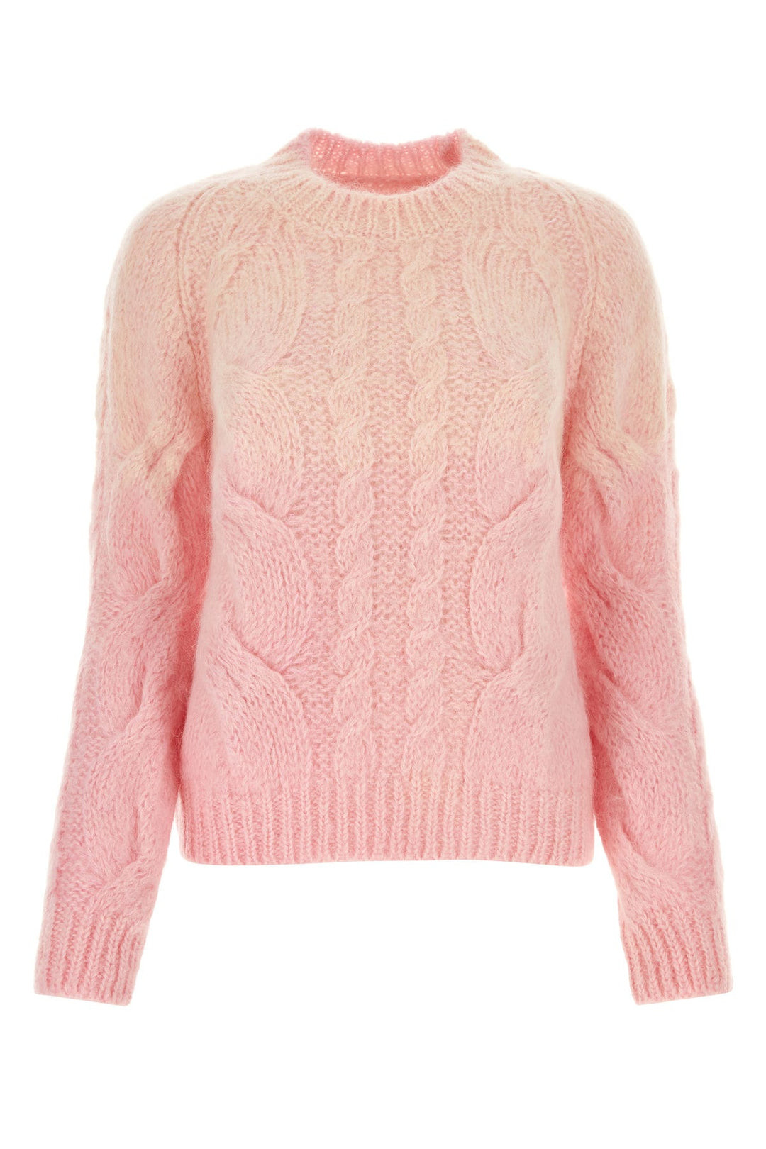 Pink mohair blend sweater