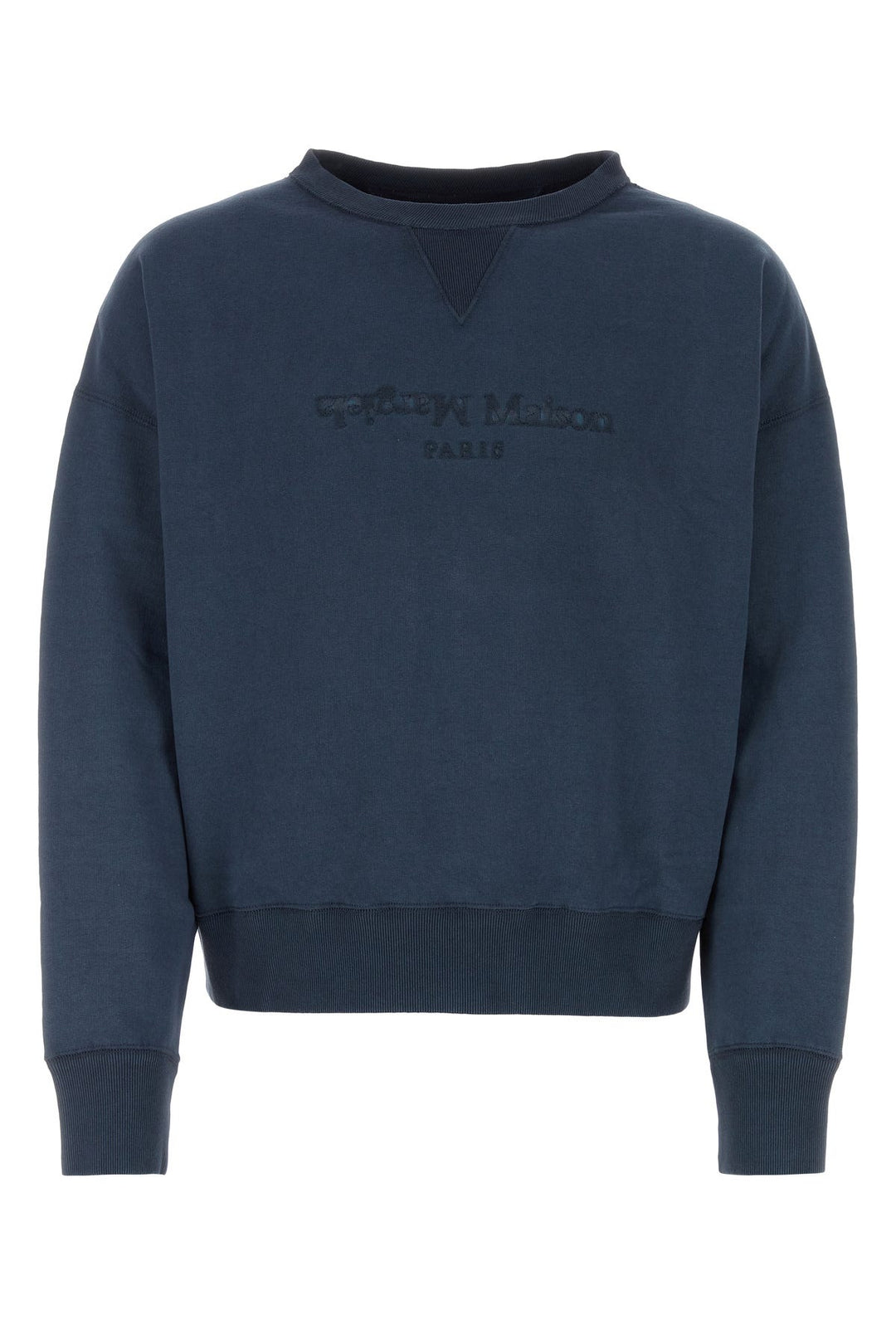 Navy blue cotton sweatshirt