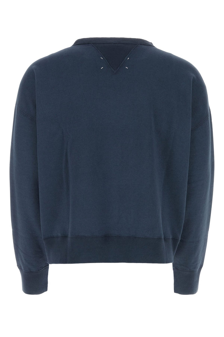 Navy blue cotton sweatshirt