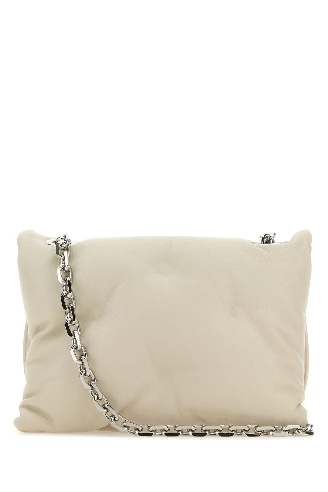 Chalk nappa leather small Glam Slam Flap crossbody bag