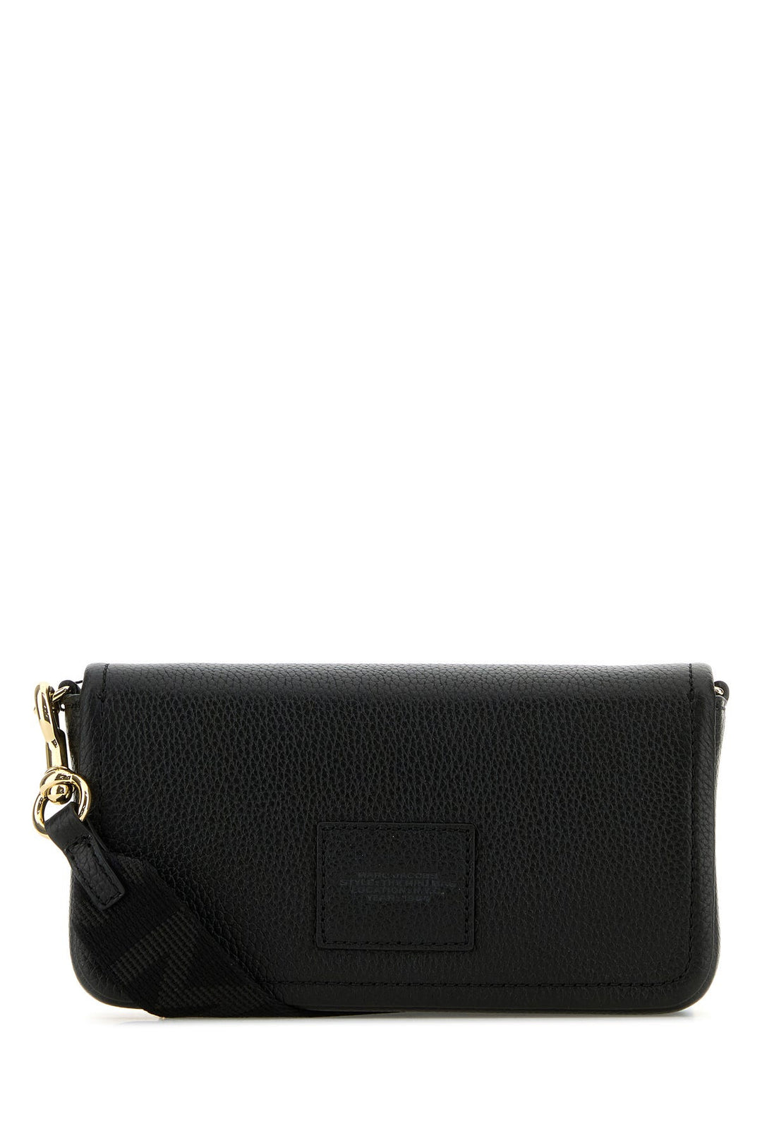 Black leather The Mini Bag crossbody bag