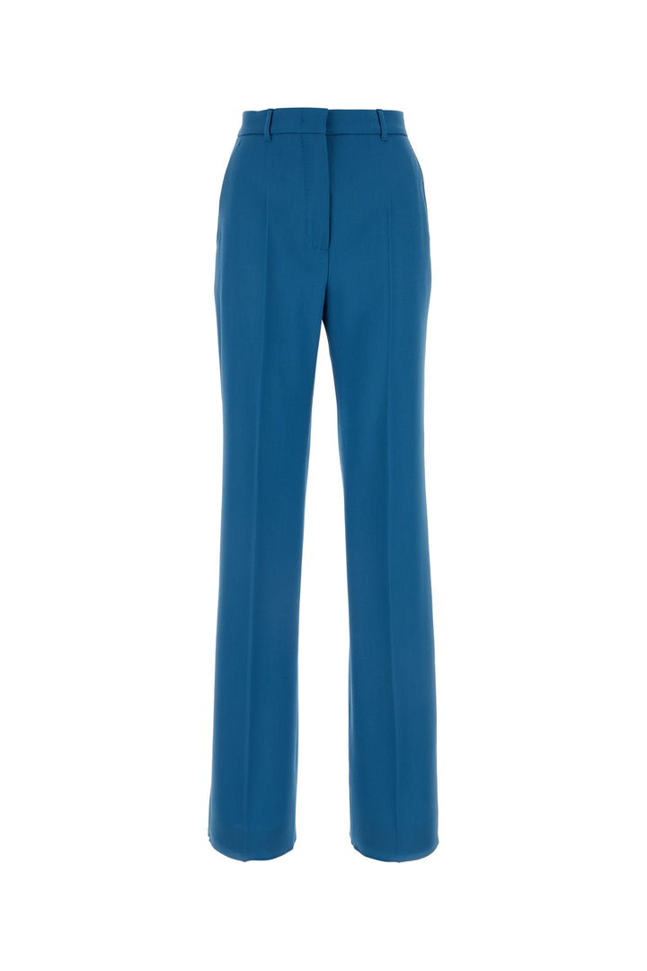 Turquoise wool Agami pant