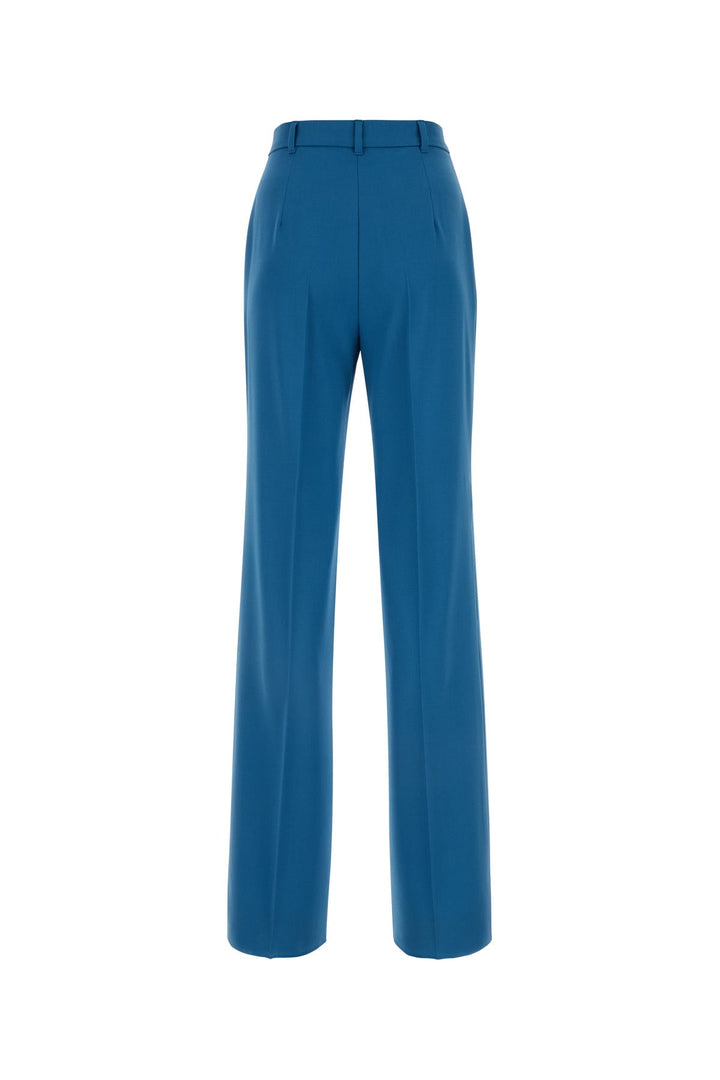 Turquoise wool Agami pant