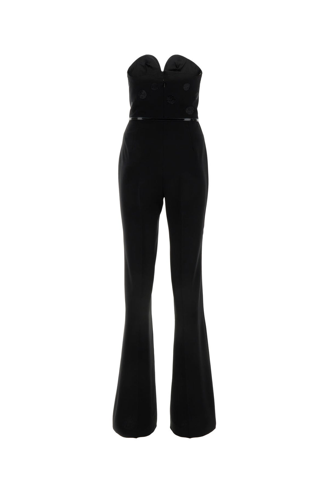 Black cady Zeda jumpsuit