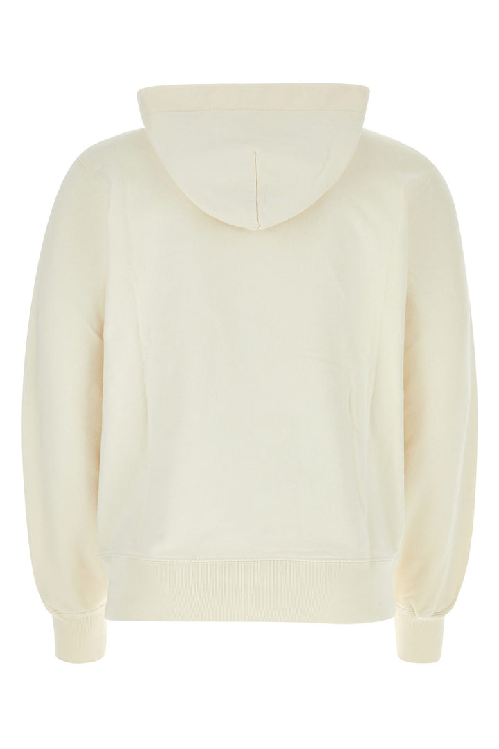 Ivory cotton sweatshirt