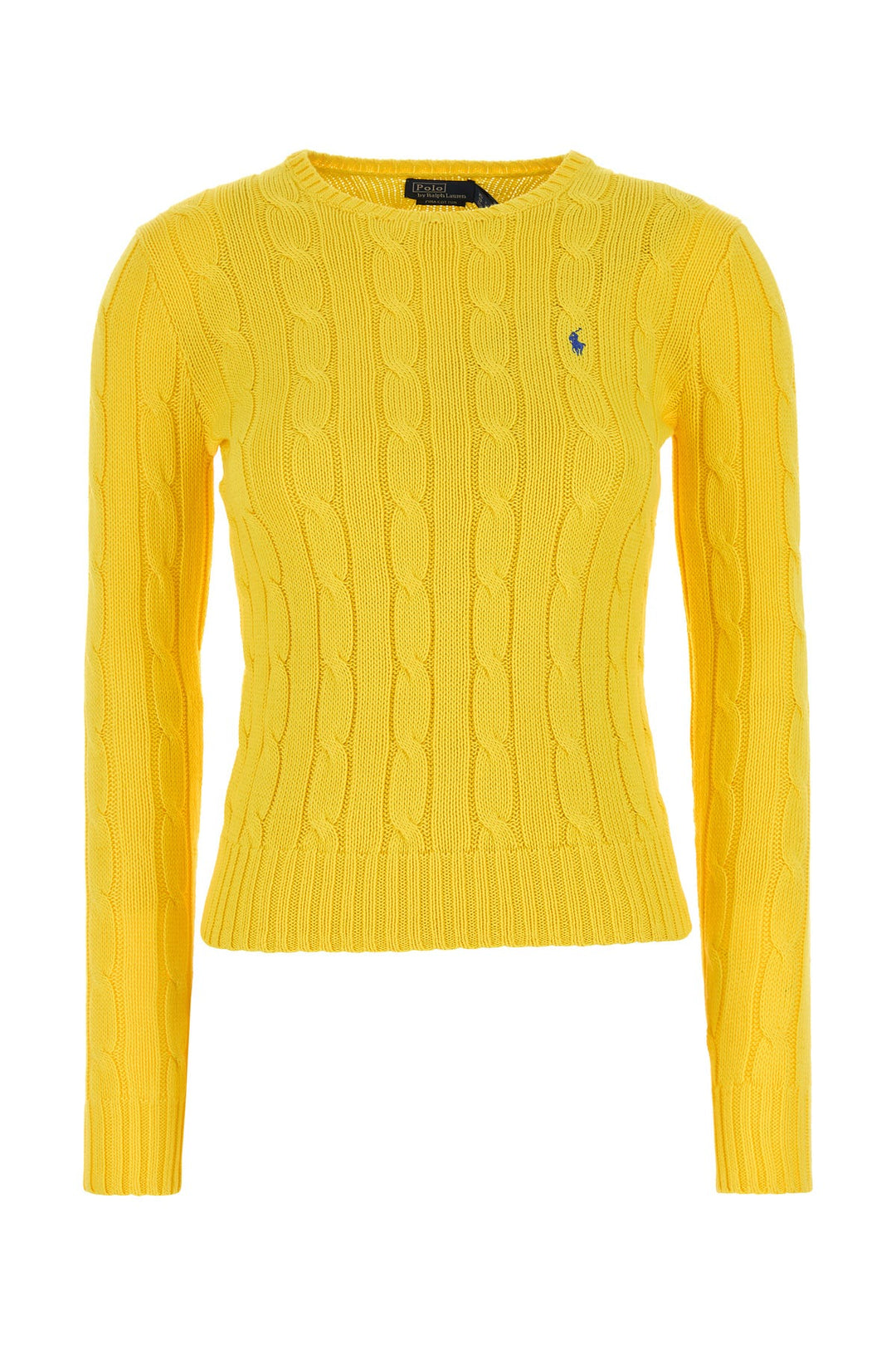 Yellow cotton sweater