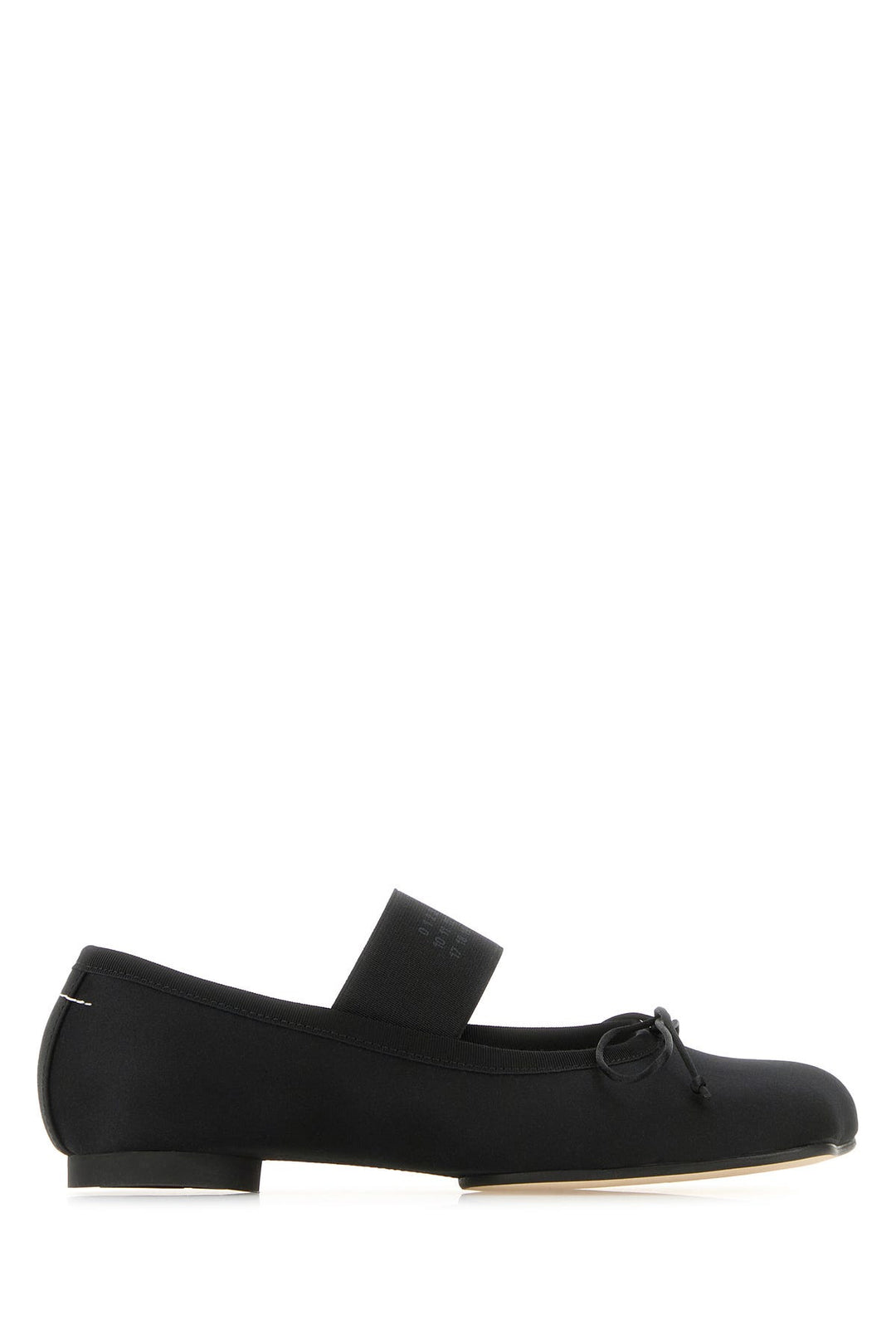 Black fabric Atomic ballerinas