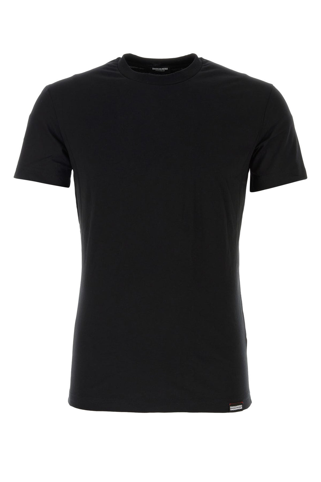 Black cotton t-shirt set