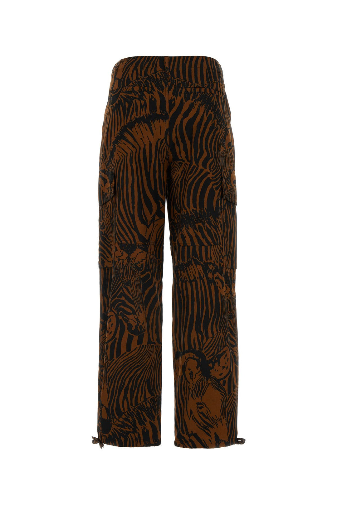 Printed twill Periodi cargo pant