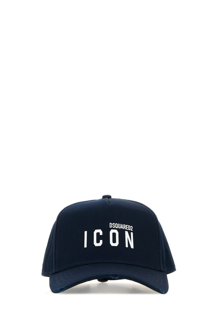 Midnight blue cotton Mini Icon baseball cap