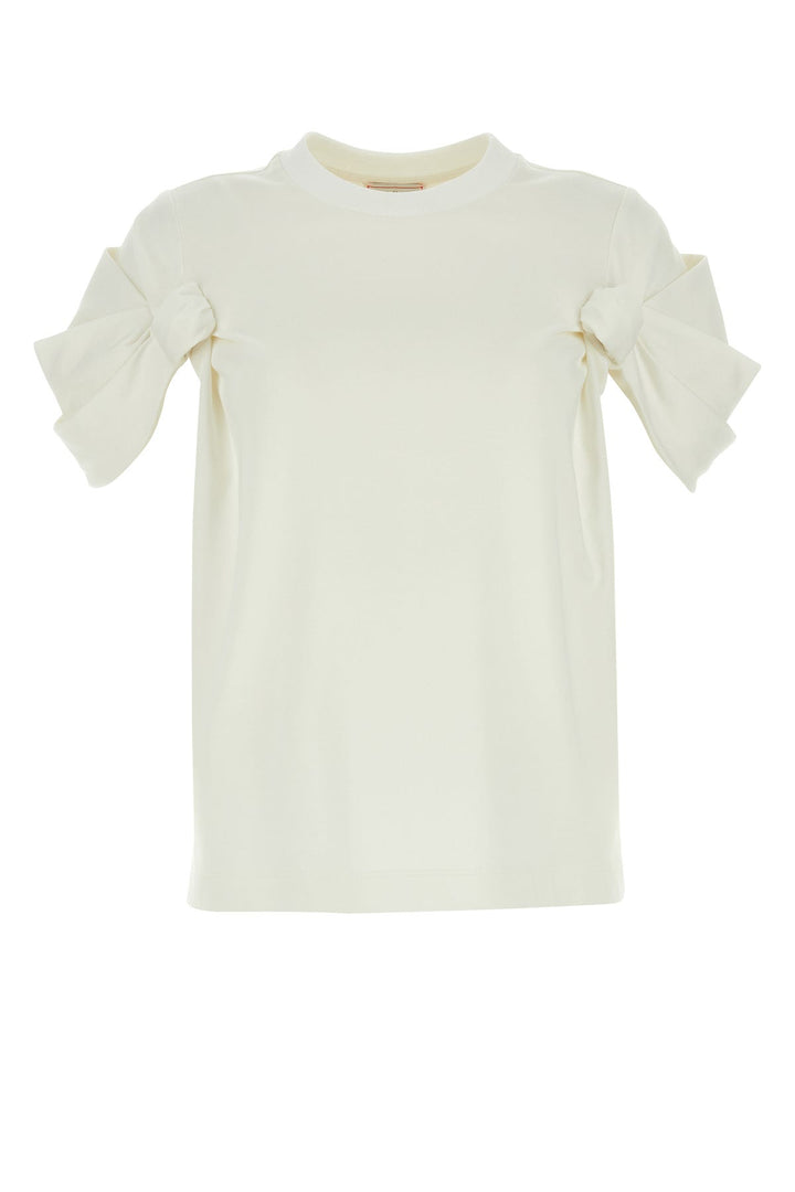 White cotton t-shirt