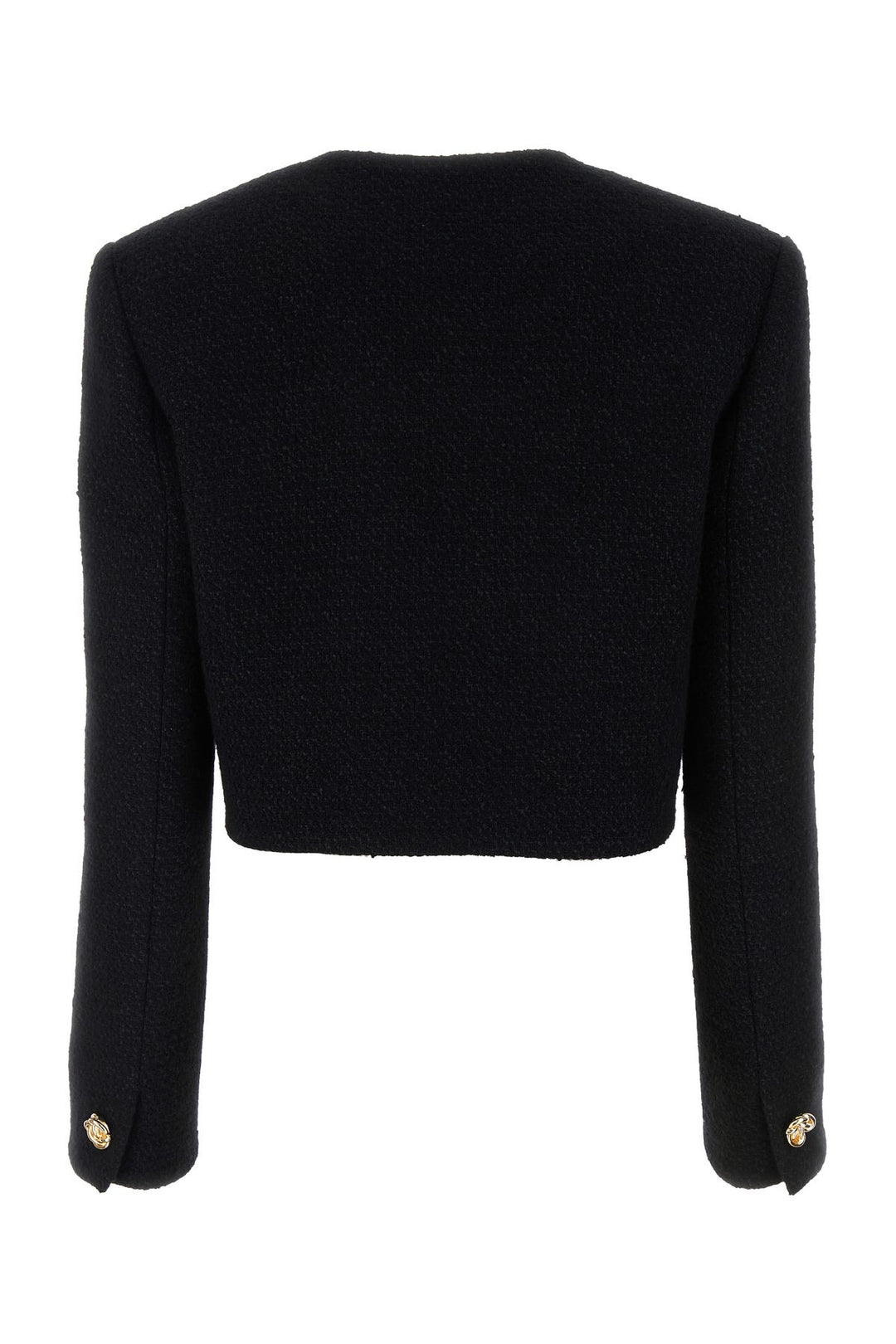 Black wool blend blazer